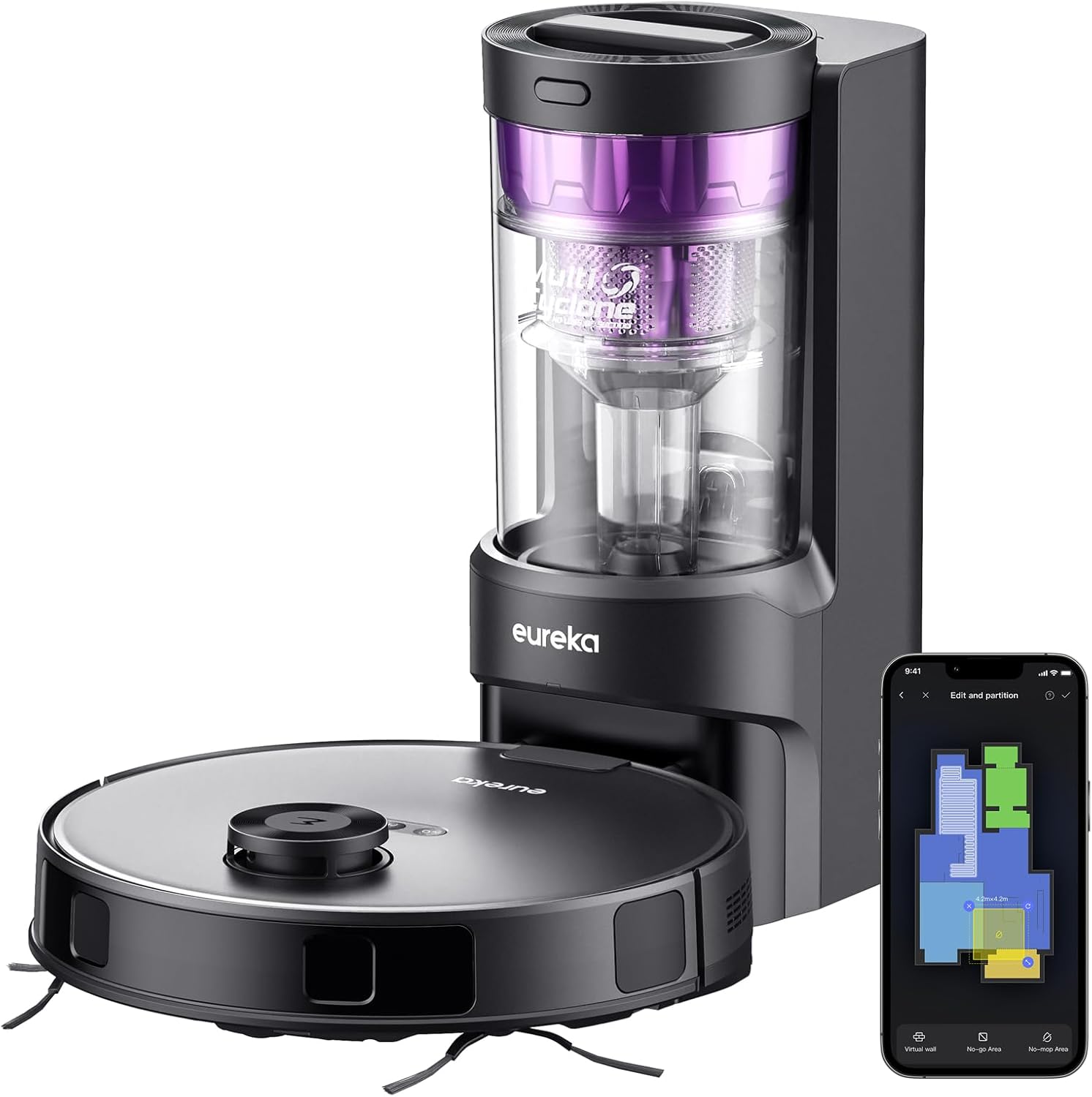 Eureka E10s robot aspirateur laveur écologique