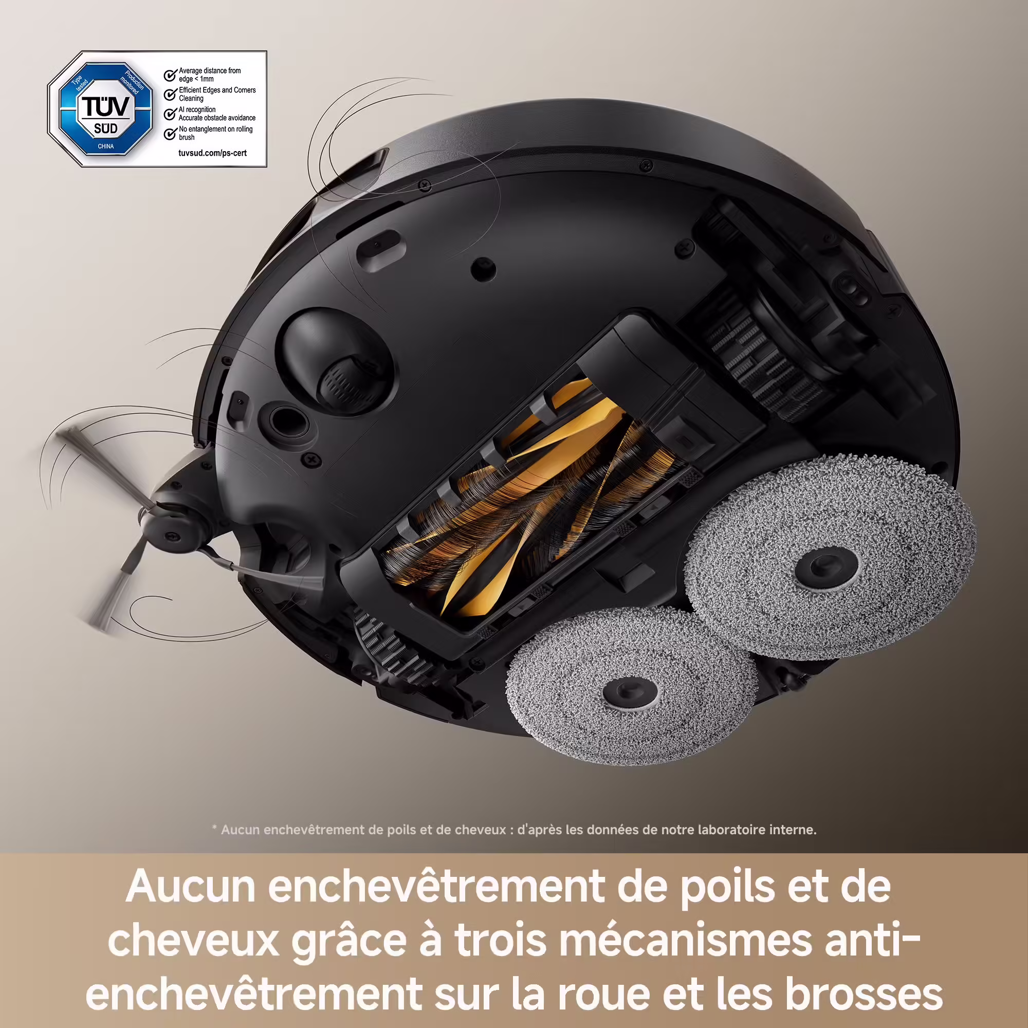 MOVA P50s Ultra robot aspirateur puissant