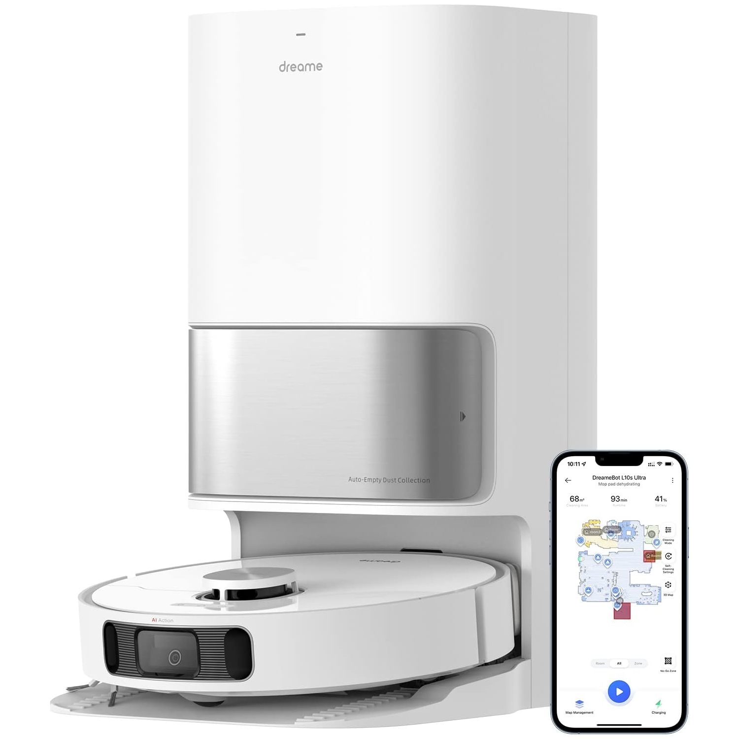 Roborock S7 MaxV Ultra robot aspirateur avec IA